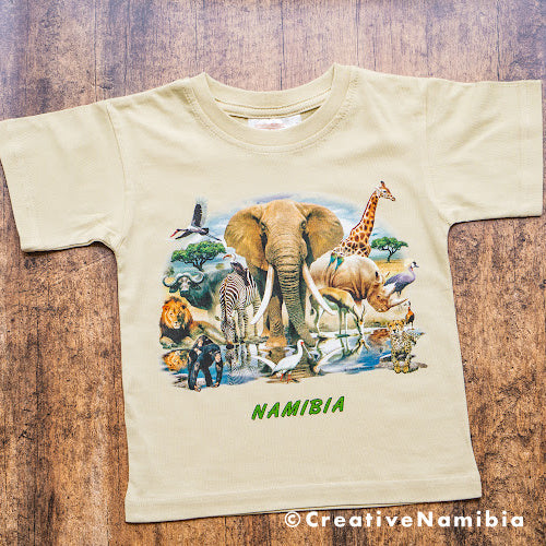 Kids T-shirt - African Oasis