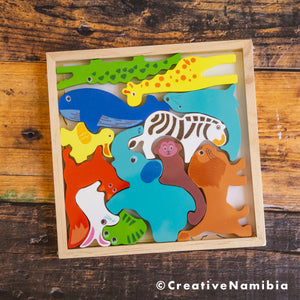 Wooden Puzzle - Animals