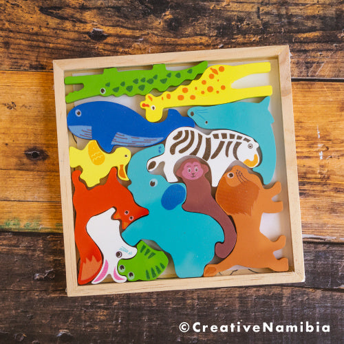 Wooden Puzzle - Animals