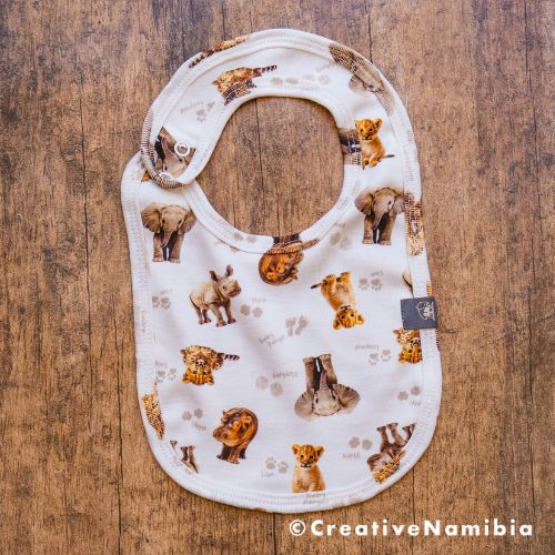 Bib - Baby African Animals