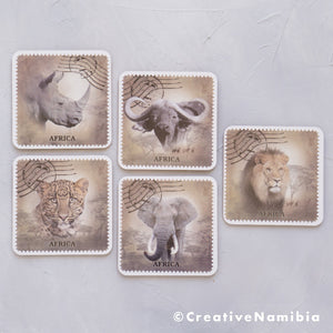 Cork Coaster Set - Big 5