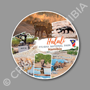 Collage sticker - Halali