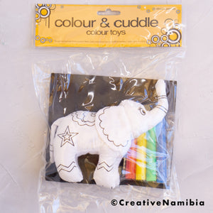 Colour & Cuddle - Elephant