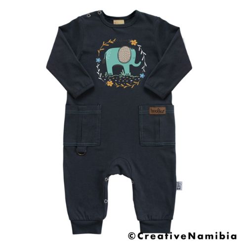 Long Sleeve Onesie - Ellie Crest Cargo