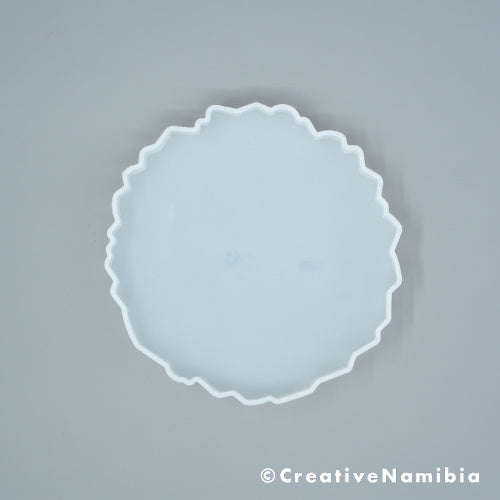 Silicone Mould - Geode Coaster #154