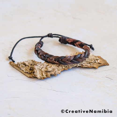 Bracelet - Leather (Black/Brown)