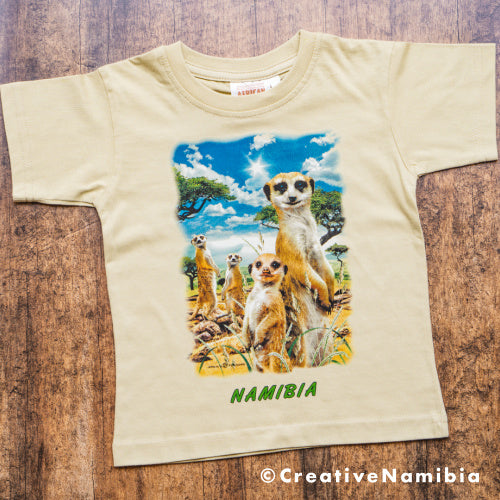 Kids T-shirt - Meerkats