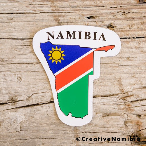 Magnet - Namibia Flag Map