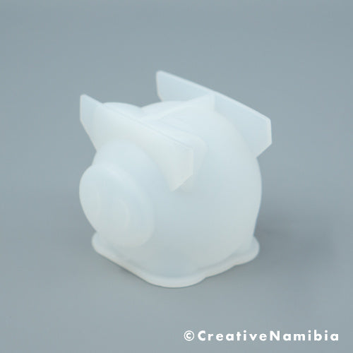 Silicone Mould - 3D Pig #422