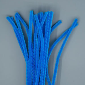Chenille Sticks 6mm - Blue