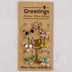 Wine Glass Jewellery - Big 6 4 Bead