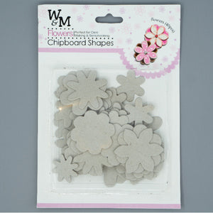 Chipboard Shapes - Flowers