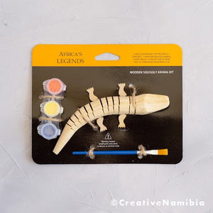 Wooden Squiggly Animal Kit - Crocodile