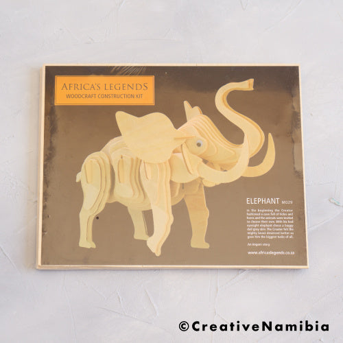 Woodcraft Construction Kit - Elephant