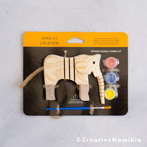 Wooden Squiggly Animal Kit - Elephant