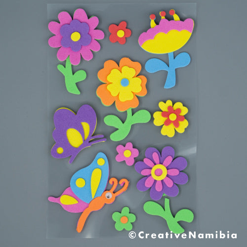 Foam Stickers - Flowers