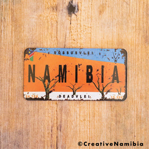 Magnet - Deadvlei Namibia Number Plate