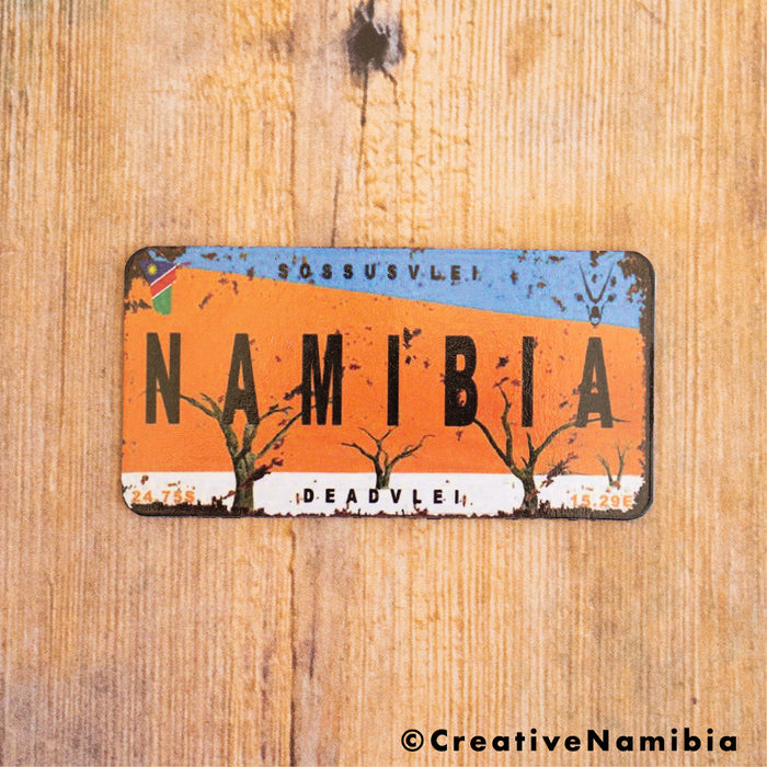 Magnet - Deadvlei Namibia Number Plate