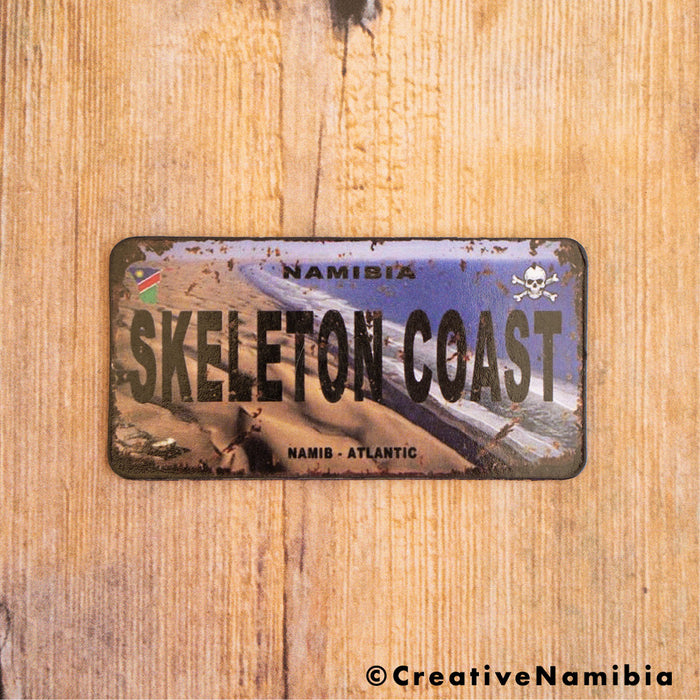Magnet - Skeleton Coast Namibia Number Plate