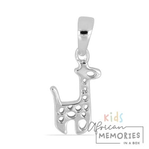 Baby Giraffe Pendant and Chain