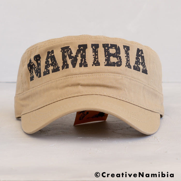 Military Style Namibia Cap - Stone