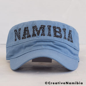 Military Style Namibia Cap - Blue