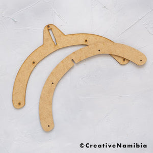Wooden Blank - Curved Mobile Hanger