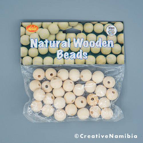 Wood Beads - Natural