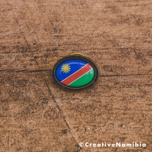 Pin - Oval Namibia Flag