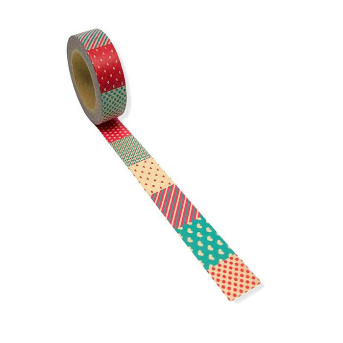 Washi Tape - Patchwork Love