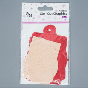 Die-Cut Graphics - Red/Pink