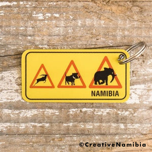 Keyring - Namibia Road Signs
