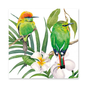 Serviette - Tropical Birds