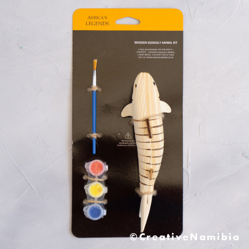 Wooden Squiggly Animal Kit - Shark