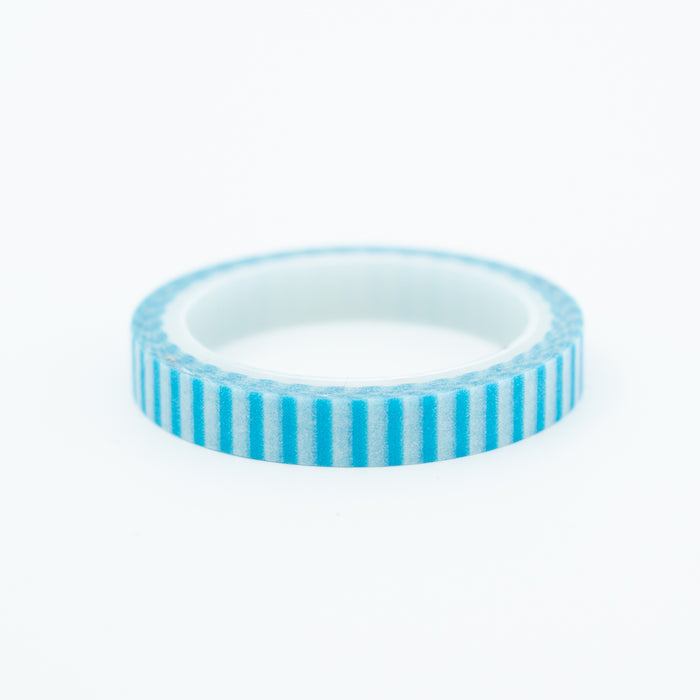 Washi Tape - Slim Cyan Stripe