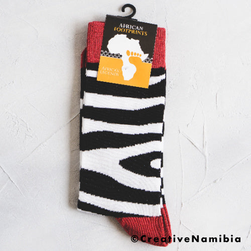 Socks - Zebra Stripes